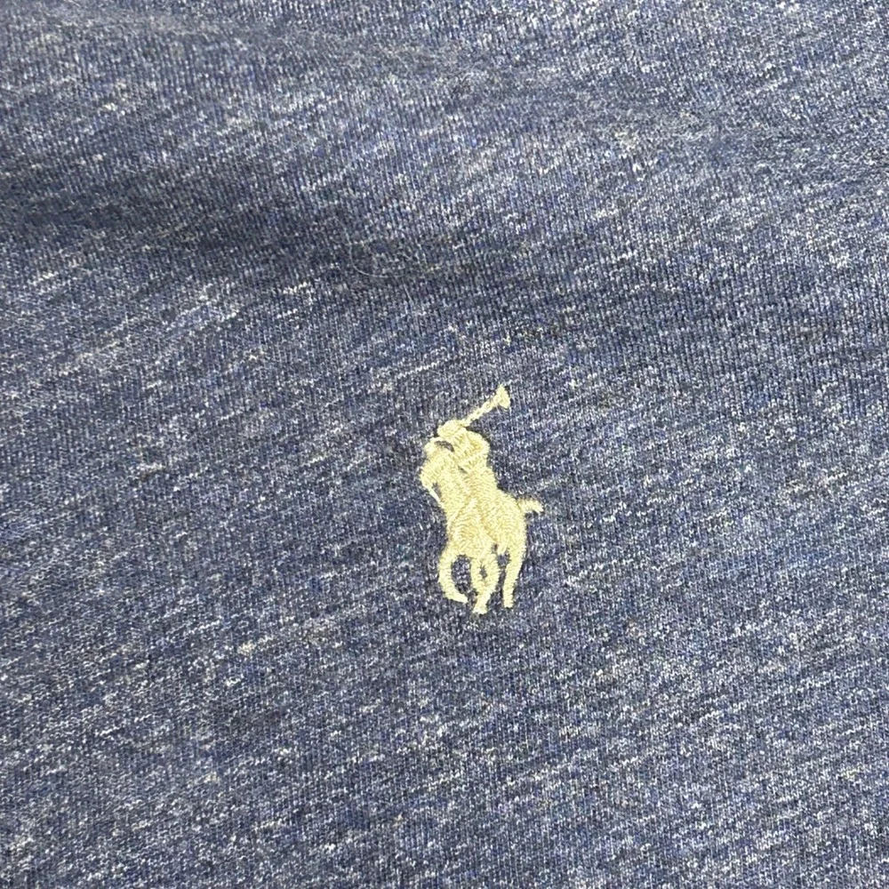 Polo Ralph Lauren Mens Crew Neck T Shirt XL Long Sleeve Pony Cotton Blue‎ Layers
